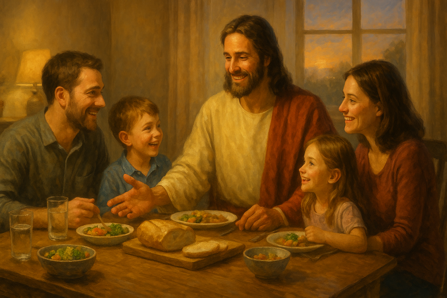 Jesus with your family